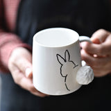 WHIMSICAL JAPANESE CERAMIC MUG: INSPIRED BY PETS AND PURR-FECTION - PS Café