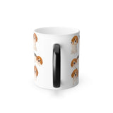 Cute Puppy Faces Color Morphing Coffee Mug | 11oz - Pet Supplies Café