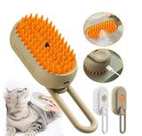 3-in-1 Electric Pet Brush Steam Groom Massage for Cats and Kittens