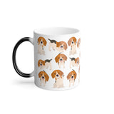 Cute Puppy Faces Color Morphing Coffee Mug | 11oz - Pet Supplies Café