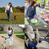 Pet Puppy Carrier Travel Shoulder Bag - Stylish & Convenient with Bottle Option