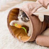 Collapsible Cat Tunnel Durable Washable