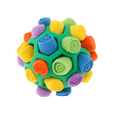 low feeder dog puzzle ball measuring 7.87 inches in diameter