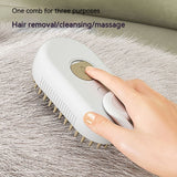 3-in-1 Electric Pet Brush Steam Groom Massage for Cats and Kittens