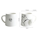 WHIMSICAL JAPANESE CERAMIC MUG: INSPIRED BY PETS AND PURR-FECTION - PS Café