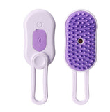 3-in-1 Electric Pet Brush Steam Groom Massage for Cats and Kittens