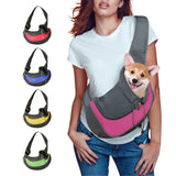 Pet Puppy Carrier Travel Shoulder Bag - Stylish & Convenient with Bottle Option