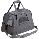 Pet Cat Messenger Carrier Travel Bag: Travel for Cats and Kittens