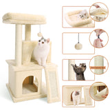 CAT TREE TOWER CONDOS HOUSE WITH SCRATCHERING POST