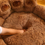 Cuddle Up in the Bear's Paw: The Ultimate Pet Bed - PS Café