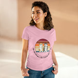 Feline Fashion Delight: Women's T-Shirt Soft Cotton Cat Lover Gift